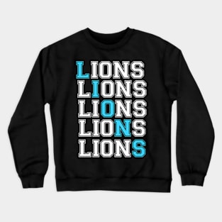 Detroit Lions Crewneck Sweatshirt